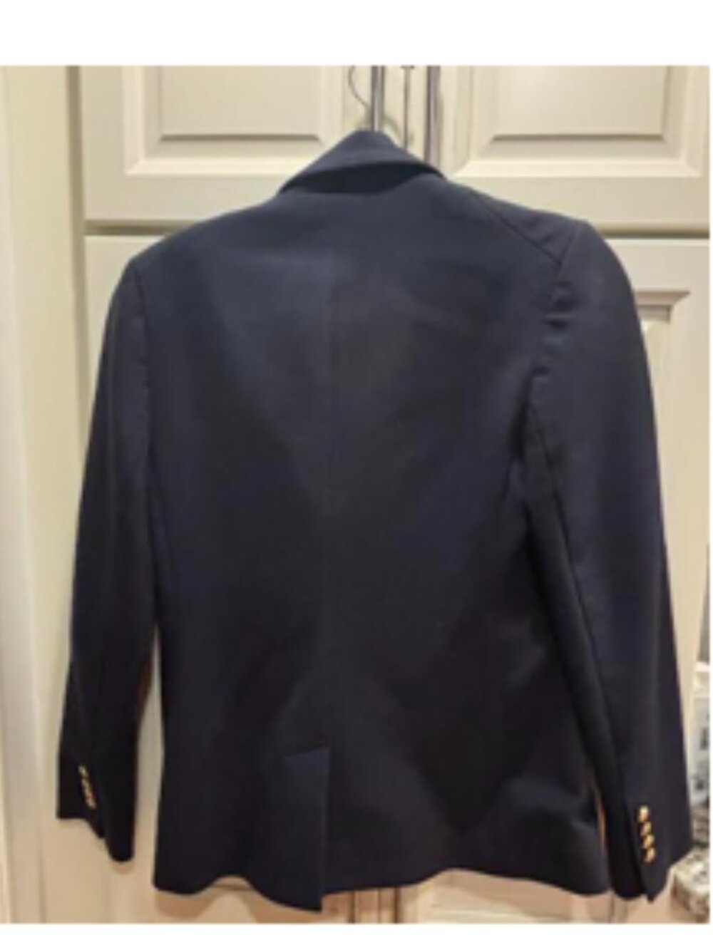 Express Navy Blue Double-Breasted Blazer – Size Small - Picture 6 of 6